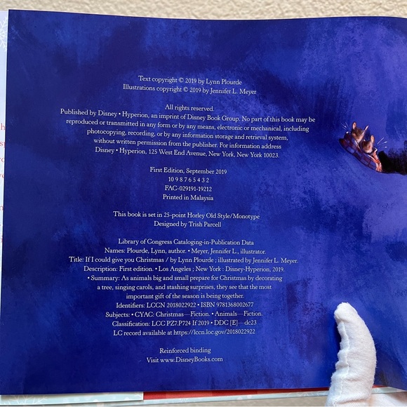 Children’s Hardcover. “If I Could Give You Christmas” EUC Holiday Book. - Picture 3 of 5